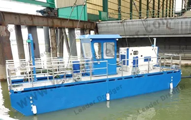 40m dredging depth small portable dredge is easy to transport - Leader Dredger